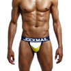 JOCKMAIL Mens Underwear Thongs Sexy Doubles Pants Cotton Sweats Underwear GAY