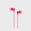 NetEase Cloud Music Oxygen Wired Headphones HIFI In-Ear Style Wire Control Chicken with Wheat Call Headset Red ME01W