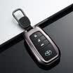 Di Galen Toyota Key Shell New Highlander Crown Overbearing Prado Corolla Raleigh Car Key Bag Men&women Refit Metal Rose Gold Leather Keychain