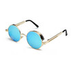 Metal Round Steampunk Sunglasses Men Women Fashion Glasses Brand Designer Retro Frame Vintage Sunglasses High Quality UV400
