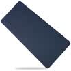 EXCO Waterproof Leather Mouse Pad Oversized Desk Pad Oversized Double Sided Game Pad Elegant Black BAS1801-03