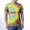 Summer Colorful Printing Men Short Sleeve T-shirt