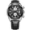 MEGIR Original Hombres Reloj de cuarzo Reloj Hombre Cuero Negocios Relojes Hombre Reloj Cronógrafo Ejército Reloj militar Deporte Hombre