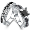 New Hot selling 2 In 1 Fashion Ladys 10KT white Gold Plated weeding&party Ring Size45678910 R0168