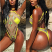 Sexy Swimsuit Bikini Sexy Female African Ethnic Style Printed Bandage Bikini Sets Pushups Bras Swimsuits Swimsuits Swimsuits