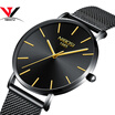 Relogio Masculino 2018 New Ultra Thin Watches For Men Watch Top Brand Luxury Simple Watch Black Leather Male Clock Waterproof Saat