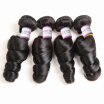 Racily Hair Brazilian Virgin Hair Loose Wave 4 Bundles Human Hair Extension Lose Wave Weave