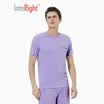 INTERIGHT base set mens mint antibacterial cool round neck short sleeve shorts suit lavender M