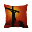 Religion Christianity Church Praying Jesus Square Throw Pillow Insert Cushion Cover Home Sofa Decor Gift