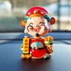 Biaz Auto Decoration Pendant Cartoon Creative Shaking Head Small Fortune Decoration BCS01 Auto Accessories Interior Decoration New Year Yingcai God Doll Yingxia