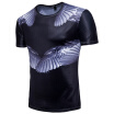 Summer Mens Short Sleeve 3D Printed T Shirt Causal Pullovers