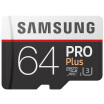 Samsung SAMSUNG 64GB reading speed 100Mbs UHS-1 support 4K HD TF Micro SD memory card black Plus Pro