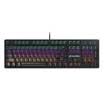 Darwin dareu DK100 104 key game mechanical keyboard black green shaft Jedi to eat chicken weapon