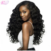 QDKZJ Hair Brazilian Full Lace Human Hair Wigs For Black Women Remy Hair Loose Wave Wig With Baby Hair Natural Full