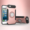 Apple Iphone 55S5SE Armor Car Magnetic Suction Ring Bracket Silicon TPU Hard PC Phone Case