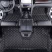 Huashi Honda Crown Road mats all surrounded by leather mats three-dimensional foot mat four seasons universal car mats crown road modification special standard models - sports black