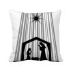 Religion Christianity Church Praying Square Throw Pillow Insert Cushion Cover Home Sofa Decor Gift