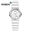 ROSDN Top Brand Luxury Women Watches Ceramic wrist watch Fashion Rhinestone Quartz Watch Girls Fashion Watches