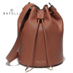 BAFELLI split leather bucket high quality bottom rivet shoulder bag hasp & string crossbody bags red bolsos mujer women bag