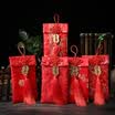 Jinlongxing Glosen red bag New Years interest is to seal the old money red bag wedding spring festival red envelope Chinese style tassels 8008