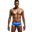 JOCKMAIL cup mens underwear mens triangle briefs cotton sweat underwear