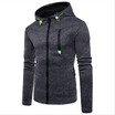Mens Fashion Zipper Sweatshirt Casual Long Sleeve Tops Hooded Sport Hooded Coat