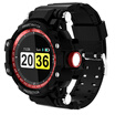 Demon MOONPI Smart Watch GW68 Student Outdoor Waterproof Sports Brace Adult Heart rate Blood pressure monitoring Electronic watch Color Touch Touching red