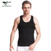 Seven Wolves SEPTWOLVES Vest Men Men&39s Vest Cotton Summer Hurdle T-shirt 4070 Black XL