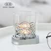 Jiayi Venetian Candle Holder Aromatherapy Candles Home Romantic Candlelight Dinner Wedding Candle Holder P11110104 Chrome