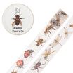 Kinbor hand book&paper tape 30mm7m hand book sticker plant decorative tape forest mushroom DTB64275