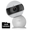 Lenovo smart camera 16G TF card version of smart home wireless network camera home remote security monitoring high-definition smart night view housekeeping snowman