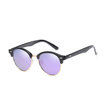 Retro Rivet Polarized Sunglasses Men 2018 Classic Brand Designer Unisex Polarized Sun Glasses Half Frame Oculos Gafas