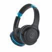 Audio-technica ATH-S200BT Headband Closed Bluetooth Headset White Mobile Phone Headset Wireless Headset