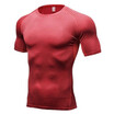 Compressed Shirt Mens 3D Printed T-Shirt Short-Sleeve Fitness T-Shirt Mens Tights Summer Sports T-Shirt