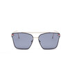 Metal fashion sunglasses Europe&the United States Colorful sunglasses flat retro glasses trendy travel sunglass