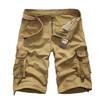 Men Jeans Shorts Casual Training Cotton Breathable Multi Pocket Camouflage Cargo Pants for Men