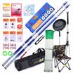 Sharp fishing rod fishing gear set ultra light hard river turbulent carbon novice fishing rod carbon stream full set of fishing equipment 54 meters 63 meters hand suit