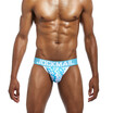 JOCKMAIL Mens Underwear Thongs Cotton Print Double Thongs Sexy Underwear GAY