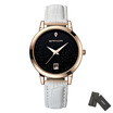 SANDA Fashion Star Dial Women Watches Luxury Golden Leather Ladies Watch Women Dress Clock Calendar relogio feminino P194