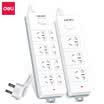 Deli deli 27001 new national standard socket set 8 2 m 3 combination hole 2 m large hole distance total control switch strip patch panel patch panel row plug tow board