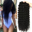 CLAROLAIR Hair Products Peruvian Deep Wave 3 pcs Lot Perfect Peruvian Curly Hair Extension Top-quality Puruvian Human Hair Weaves