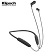 Klipsch R5 Neckband Leather Collar Neck-mounted Wireless In-ear Bluetooth Headset Wired Call 8 Hours Patented Oval Earbuds Black