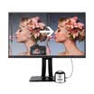 ViewSonic Small 27-inch 4K IPS wide color gamut 99 AdobeRGB HDR10 micro frame design graphic display VP2785-4K