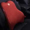 KING ETING Car waist space memory cotton back cushion car office pillow belt waist pillow Y4 breathable waist brown