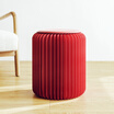 Eighteen paper creative folding stool fashion casual stool restaurant simple leisure stool red