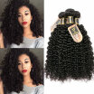 YAVIDA Hair Best Selling Afro Kinky Curly Hair Weave 4 Bundles Indian Virgin Hair Indain Curly Virgin Hair Human Hair Extension