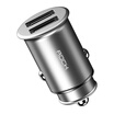 ROCK 5V 48A Dual USB Car Charger Quick Charging Mini Metal Car-Charger Auto Charge 2 Port 24W for iPhone X 8 7 6 Samsung Xiaomi