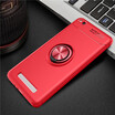 Xiaomi Redmi 4A4X Luxury Metal Ring Magnetic Bracket Shockproof Cooling TPU Phone Case