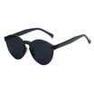 Integrated flat sunglasses men&women personality trend HD glasses frameless transparent Goggle sunglasses Oculos de sol