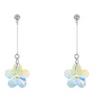 Long Drop Earrings Trendy Jewelry For Women Accessories Crystal from Austrian Dangle Earring FLOWER -28327